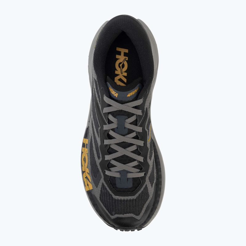 Scarpe da corsa da uomo Hoka Mafate X black/cement 5