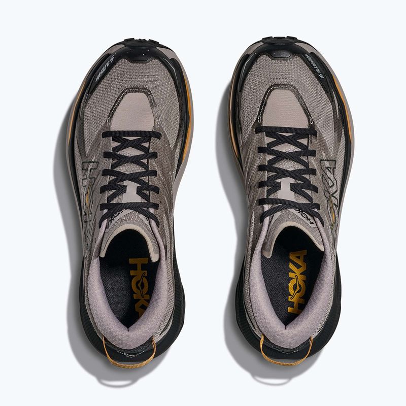 Scarpe da corsa uomo HOKA Mafate 5 skyward cement/black 7