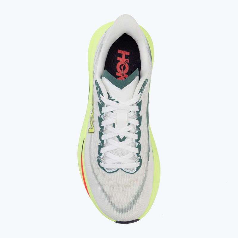Scarpe da corsa donna HOKA Mach 7 frost/neon yuzu 5