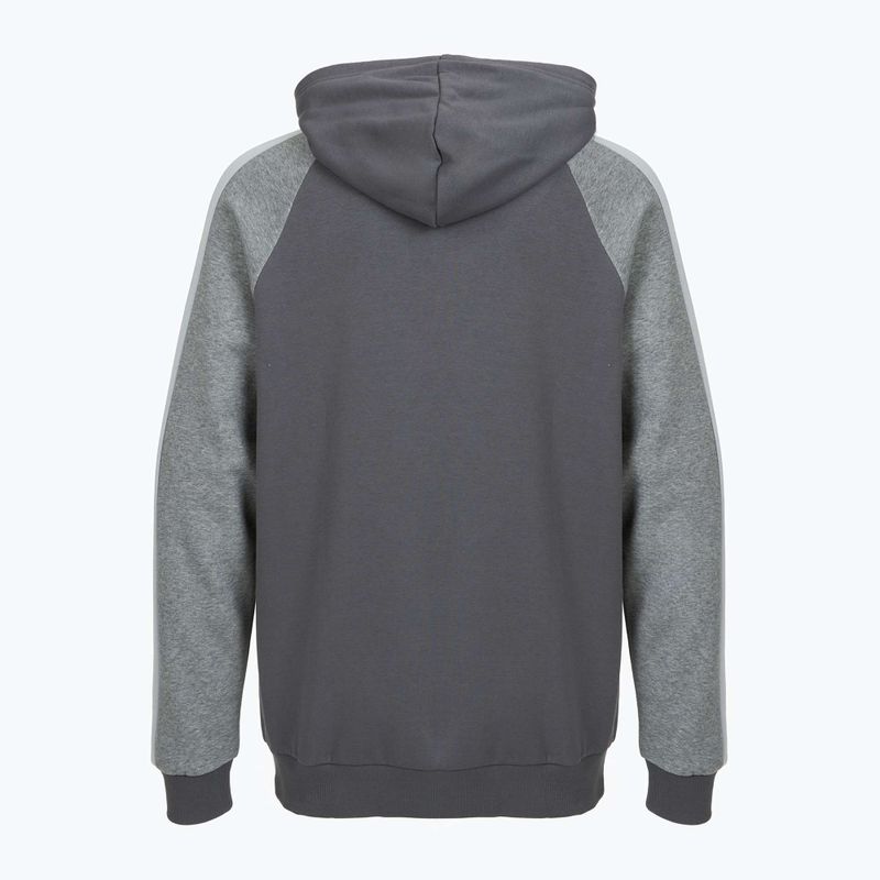 Felpa da uomo Under Armour Rival Fleece Colorblock Hoodie castlerock/mod gray/white 4