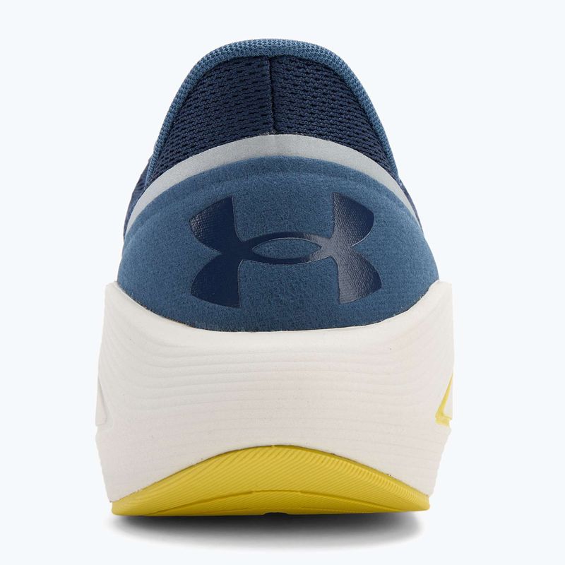 Scarpe da corsa da uomo Under Armour Sonic 7 washed navy/nu blue/yellow shade 6