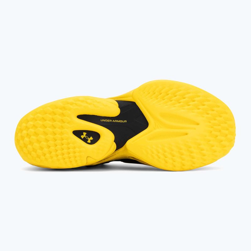 Scarpe da basket Under Armour Curry 13 black/yellow 4