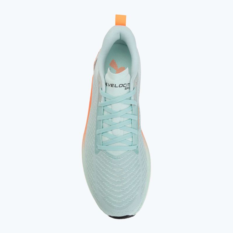 Scarpe da running da uomo Under Armour Velociti SPD refresh mint/electric tangerine/mod gray 5