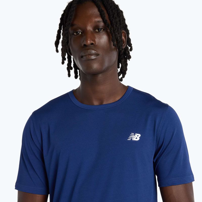 Maglietta da uomo New Balance Essentials Utility T blue oyster 4