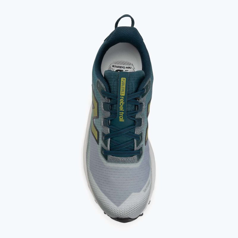 Scarpe da running da uomo New Balance Rebel Trail V1 medusa green/shadow grey 5