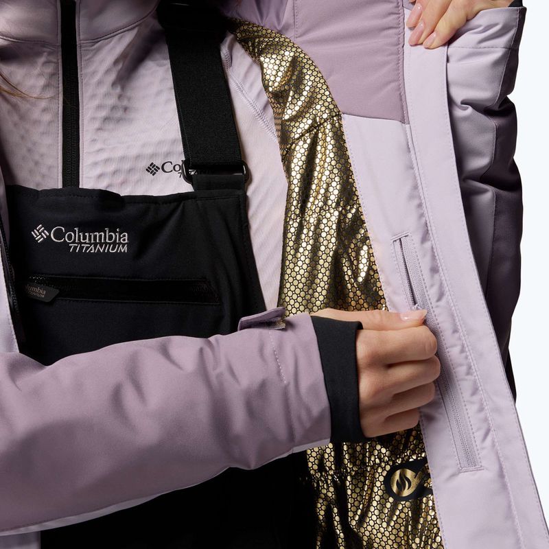 Giacca da sci da donna Columbia Highland Summit III Insulated lavender pearl/shale purple 10