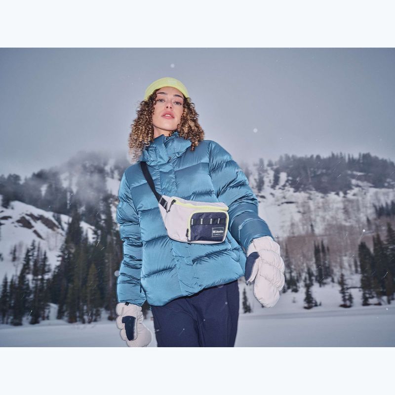 Piumino da donna Columbia Amaze Puff Hooded everblue high shine 16