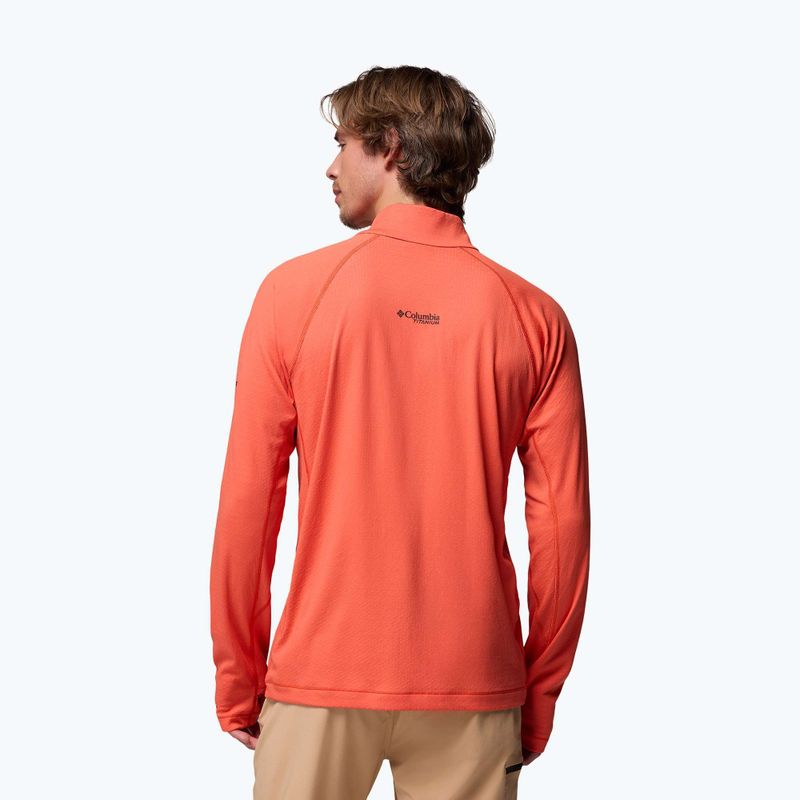 Felpa uomo Columbia DriVenture Half Zip zing/white 3
