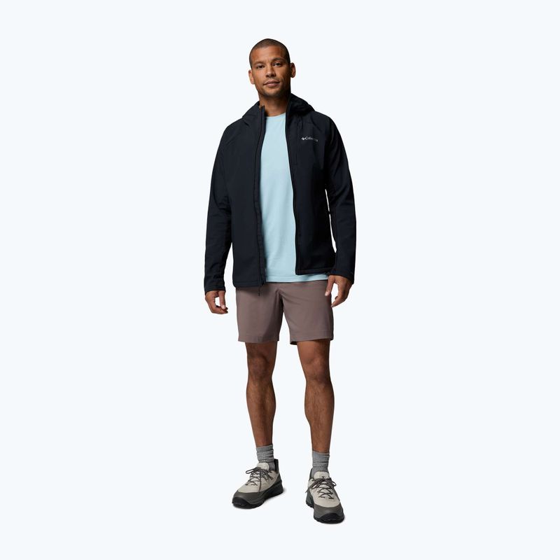 Giacca softshell da uomo Columbia Trailborne black 2