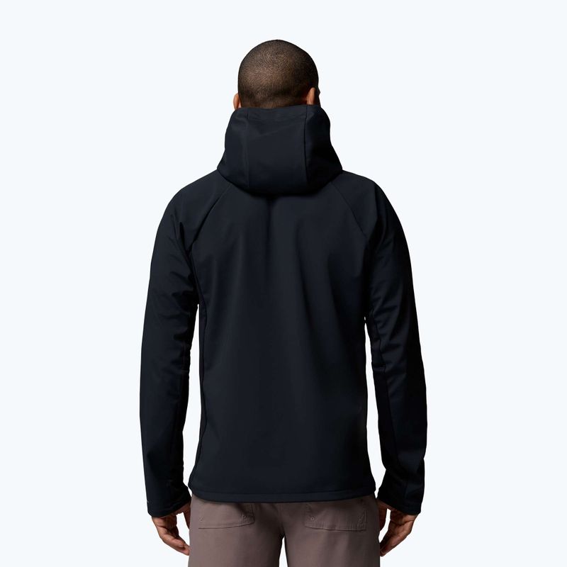 Giacca softshell da uomo Columbia Trailborne black 3