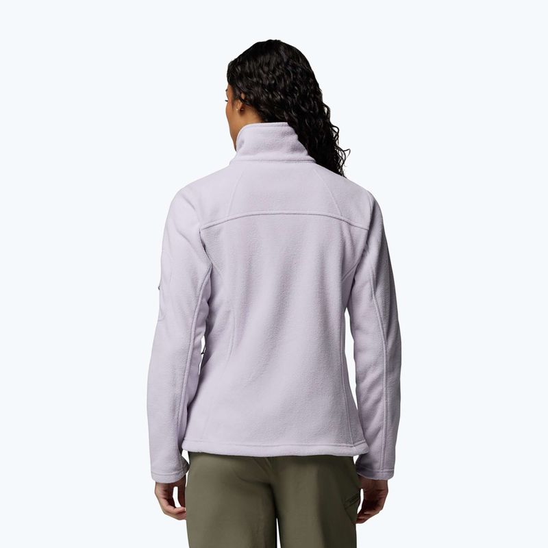 Felpa in pile da donna Columbia Fast Trek II lavender pearl 3