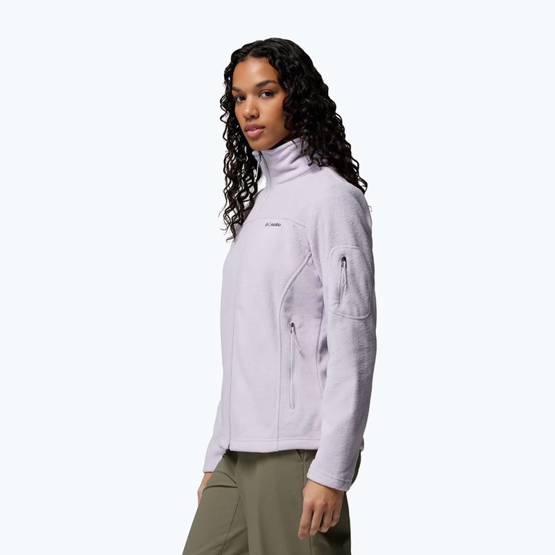 Felpa in pile da donna Columbia Fast Trek II lavender pearl 4