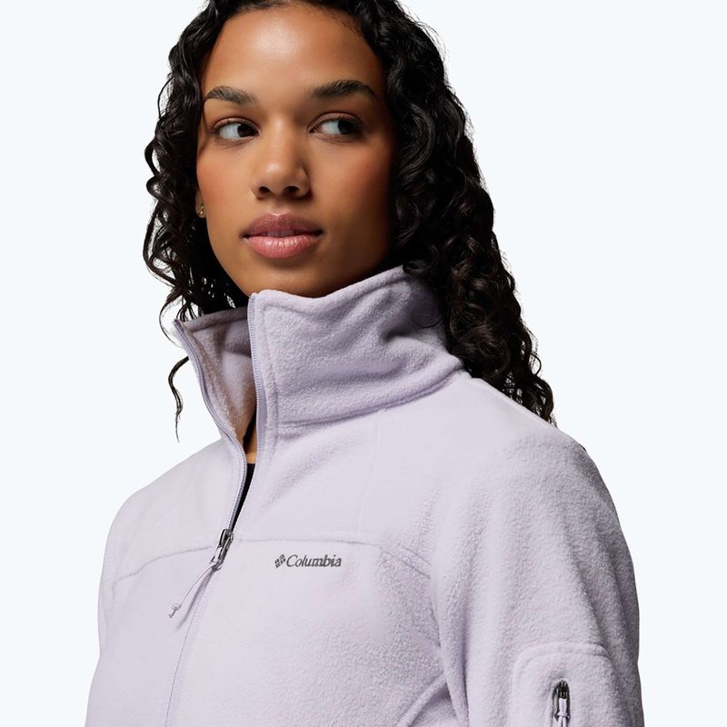 Felpa in pile da donna Columbia Fast Trek II lavender pearl 7
