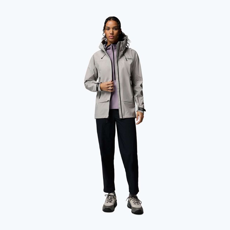Giacca softshell da donna Columbia Saudan Pro 3L flint grey 2