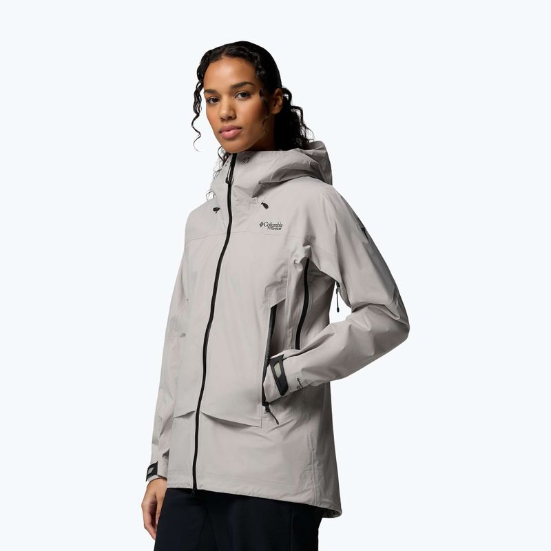 Giacca softshell da donna Columbia Saudan Pro 3L flint grey 4