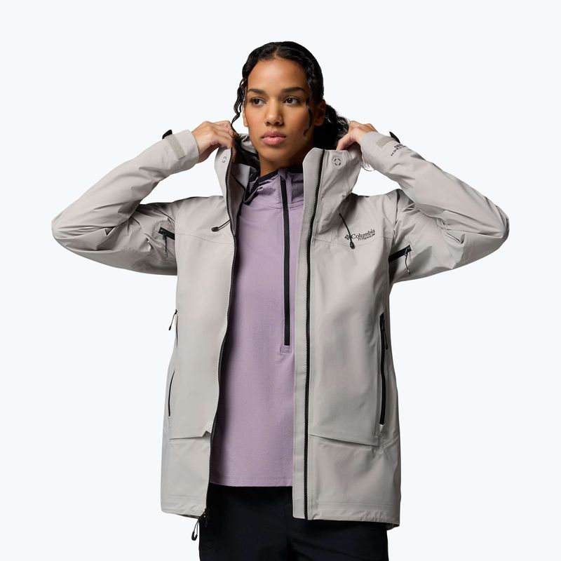 Giacca softshell da donna Columbia Saudan Pro 3L flint grey 5