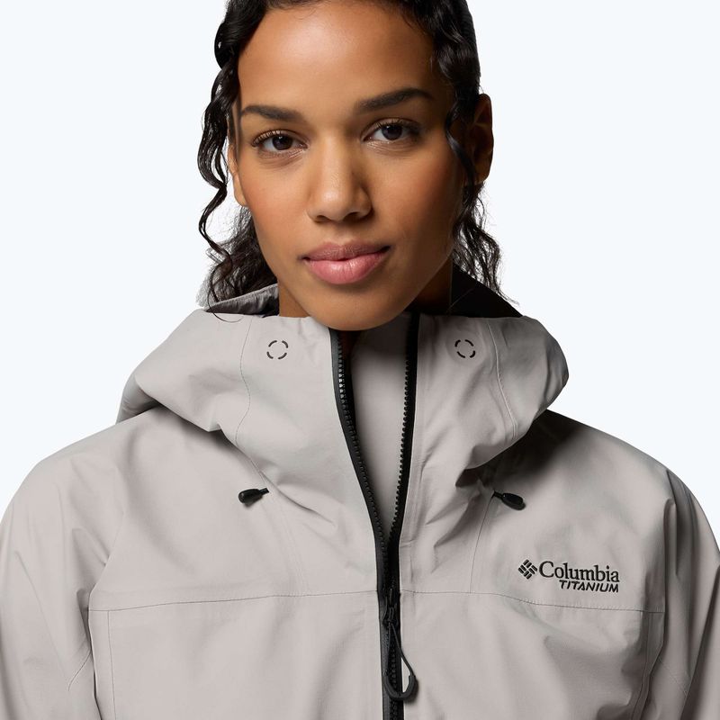 Giacca softshell da donna Columbia Saudan Pro 3L flint grey 8