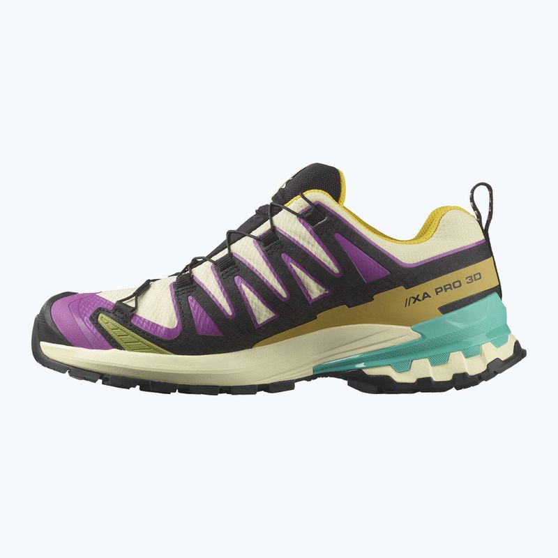 Scarpe da corsa da donna Salomon XA PRO 3D V9 GTX giallo trasparente/nero/cascata 9