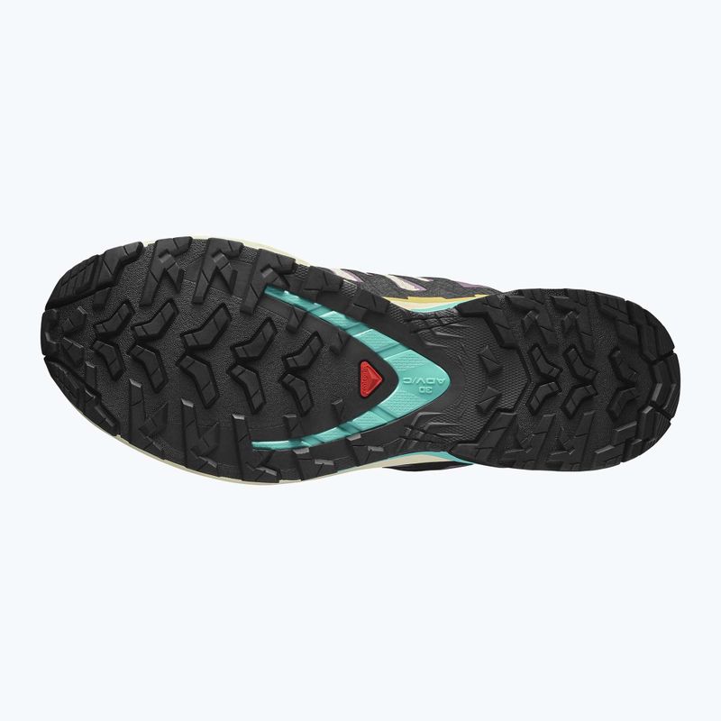 Scarpe da corsa da donna Salomon XA PRO 3D V9 GTX giallo trasparente/nero/cascata 11