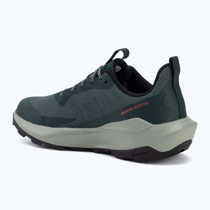Scarpe da trekking da uomo Salomon Elixir Activ GTX scarab/green gable 3