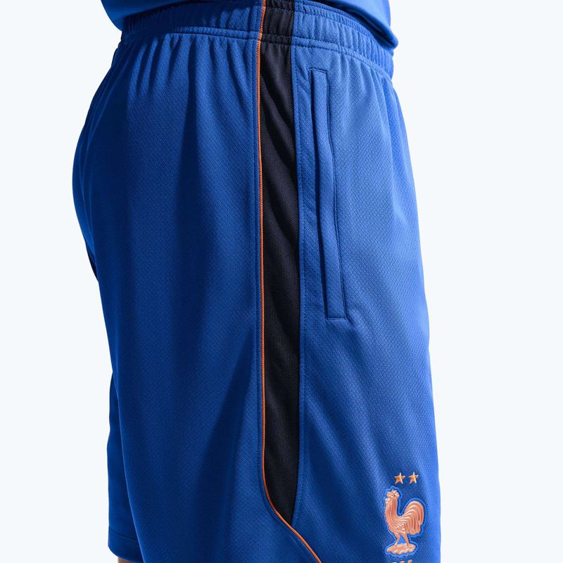 Pantaloncini da calcio da uomo Nike FFF Strike game royal/metallic copper 6