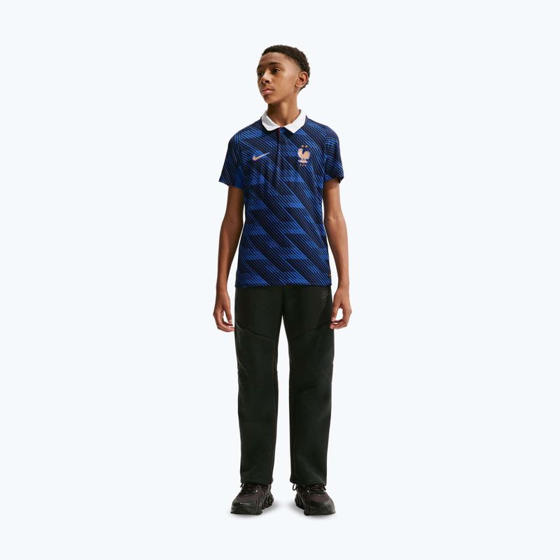 Maglietta da calcio per bambini Nike FFF 2026/27 Match Home game royal/metallic copper 5