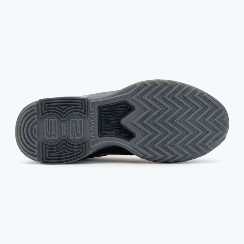 Scarpe da basket uomo Nike LeBron Witness 9 black/iron grey/dark smoke grey/black 4