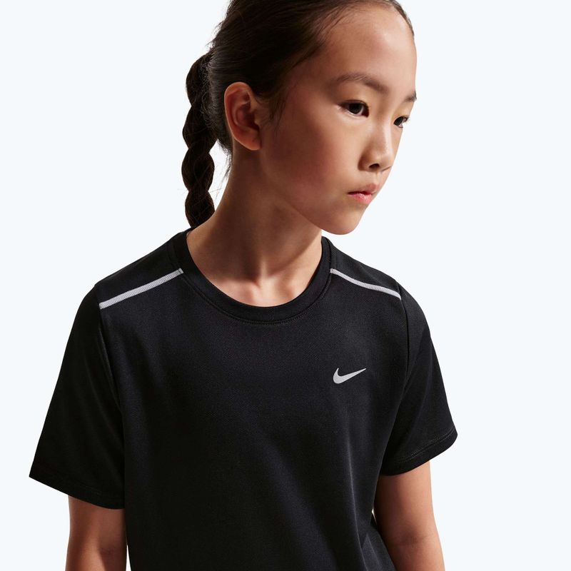 Maglietta per bambini Nike Miler Black 4