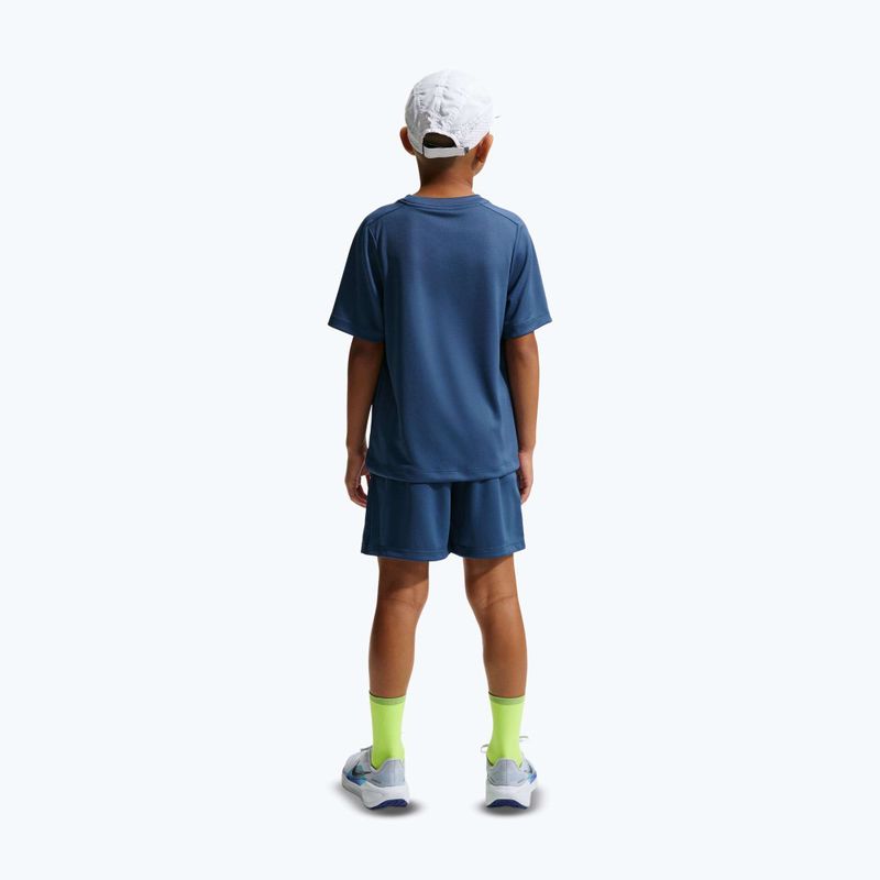T-shirt bambino Nike Multi Dri-Fit mystic navy/white 3