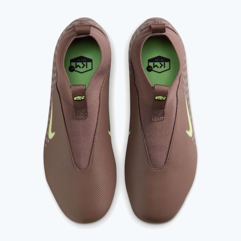 Scarpe da calcio junior Nike Mercurial Superfly 10 Academy "Kylian Mbappé" Jr FG plum eclipse/metallic silver 5
