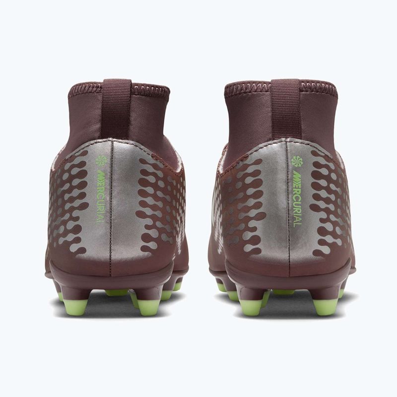 Scarpe da calcio junior Nike Mercurial Superfly 10 Club "Kylian Mbappé" Jr FG/MG plum eclipse/metallic silver 4