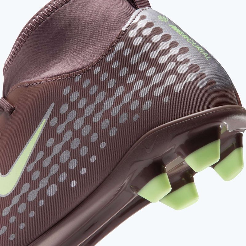 Scarpe da calcio junior Nike Mercurial Superfly 10 Club "Kylian Mbappé" Jr FG/MG plum eclipse/metallic silver 8