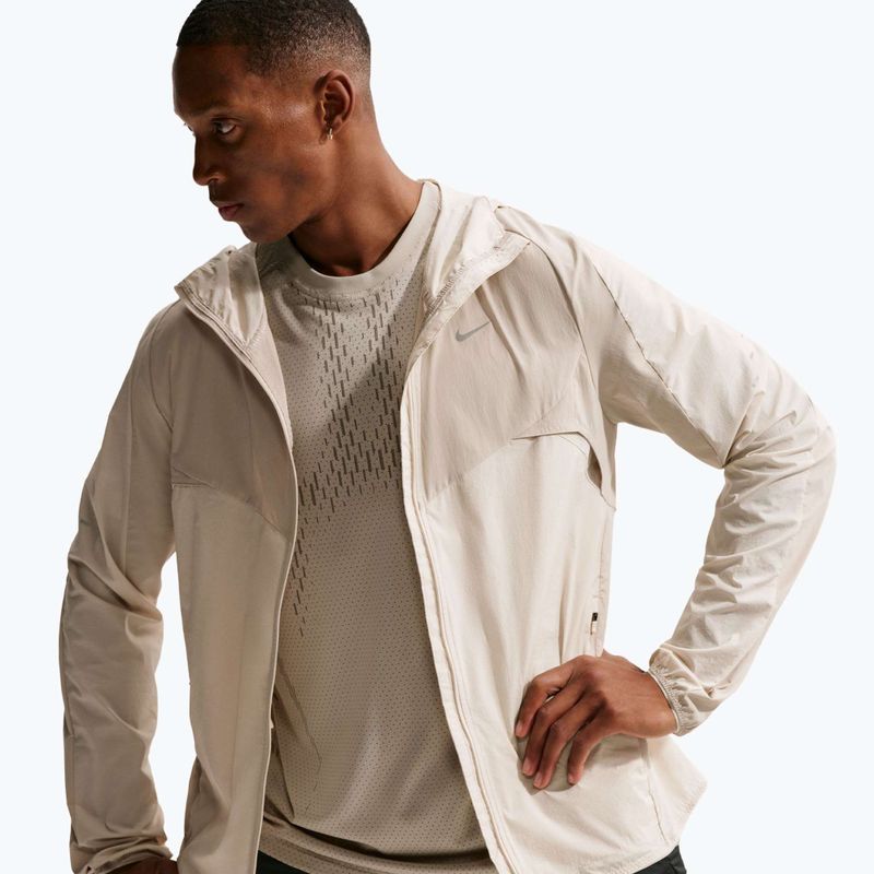Giacca da running uomo Nike Stride Dri-Fit cream II/birch/natural 5