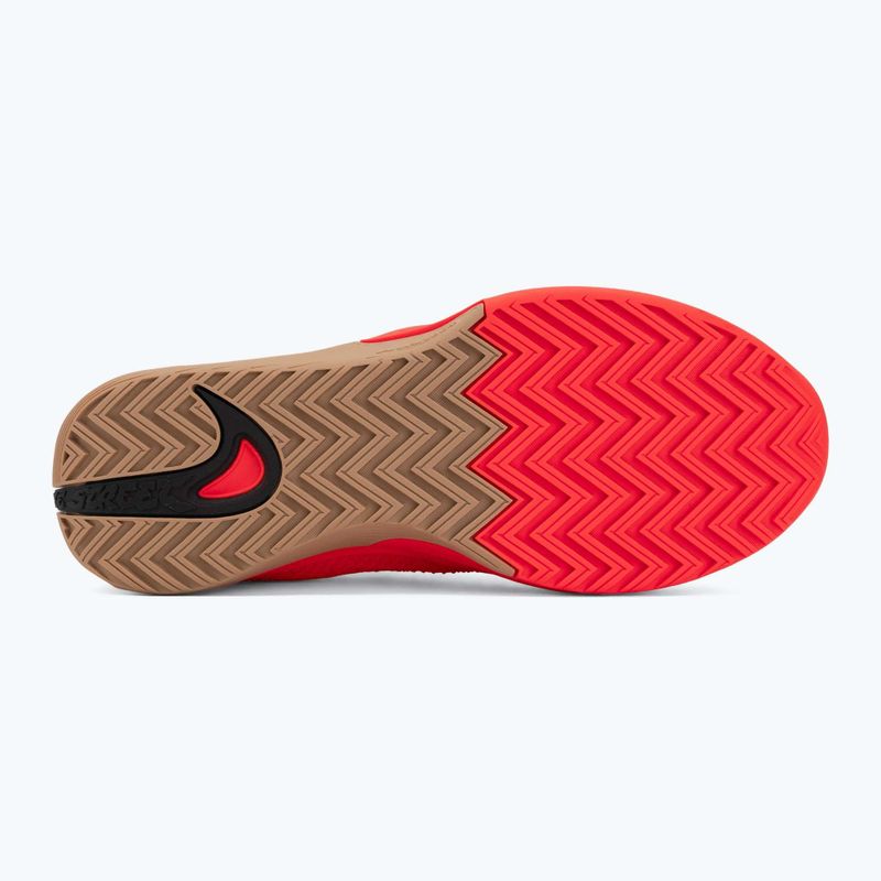 Scarpe da basket uomo Nike Street Flare bright crimson/gum light brown/black 4