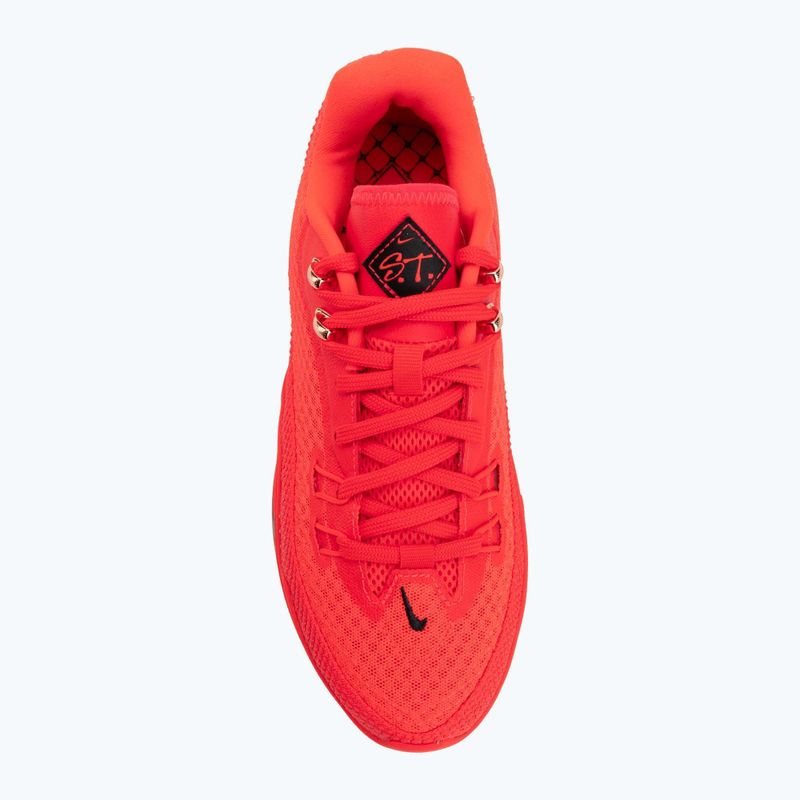Scarpe da basket uomo Nike Street Flare bright crimson/gum light brown/black 5