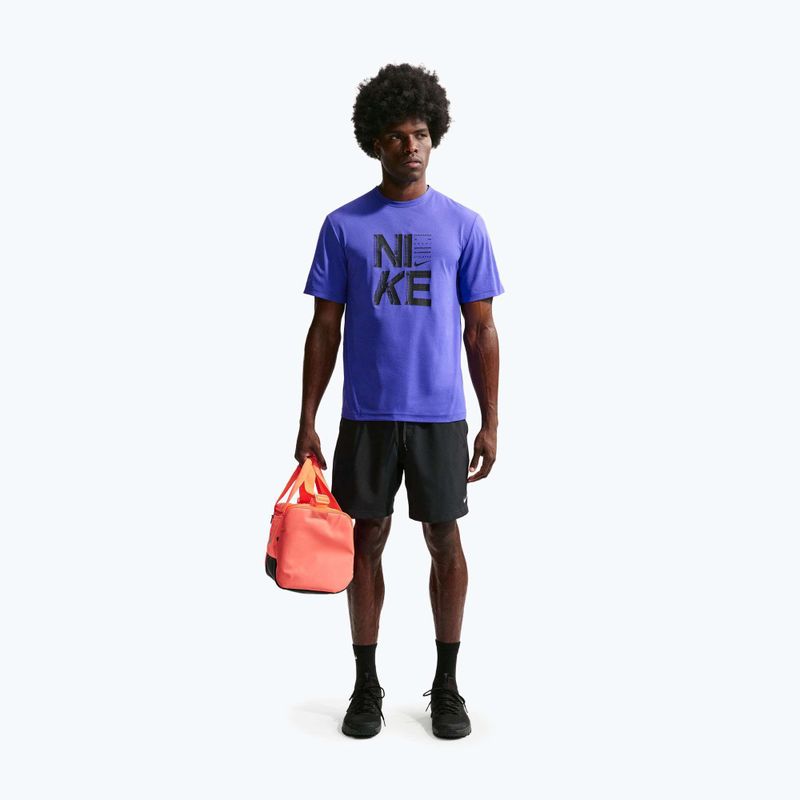 Maglietta da allenamento da uomo Nike Hyverse Dri-Fit Persian violet/black 2