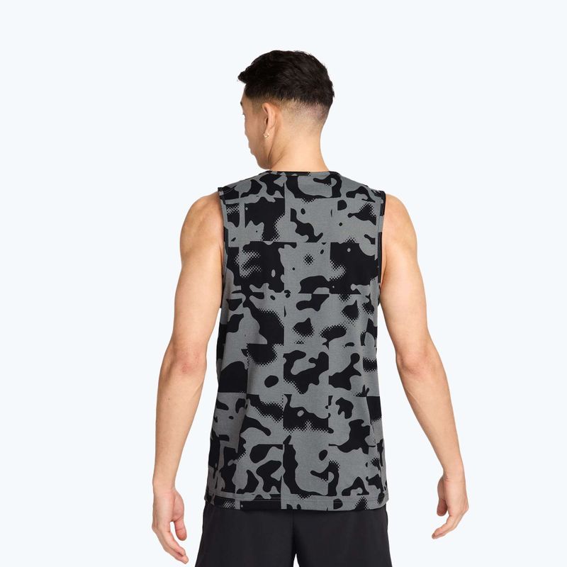 Maglietta da allenamento da uomo Nike Hyverse Dri-Fit TT smoke grey/black/white 2