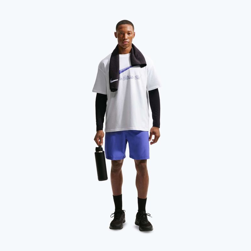 Pantaloncini da allenamento da uomo Nike Form Dri-Fit Versatile 7" persian violet/black 2
