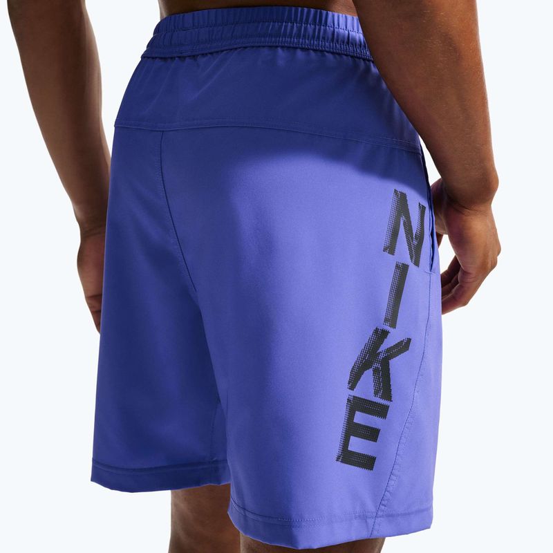 Pantaloncini da allenamento da uomo Nike Form Dri-Fit Versatile 7" persian violet/black 5