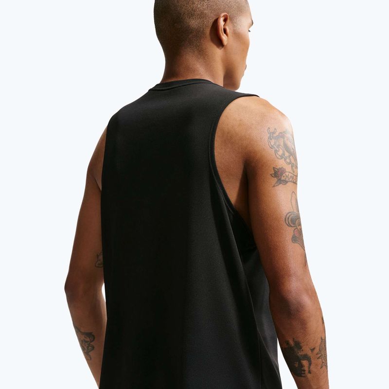 Maglietta da corsa da uomo Nike Miler Dri-Fit black 5