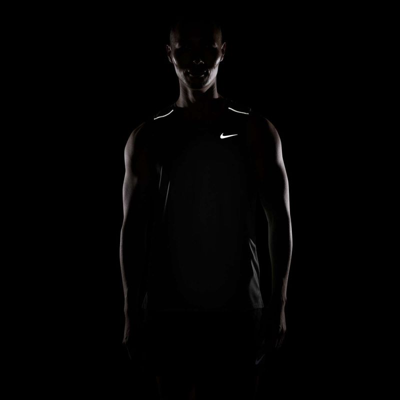 Maglietta da corsa da uomo Nike Miler Dri-Fit black 7