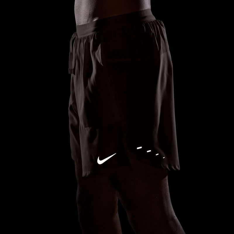 Pantaloncini da corsa da uomo Nike Stride Dri-Fit Brief-Lined 7" particle rose 7