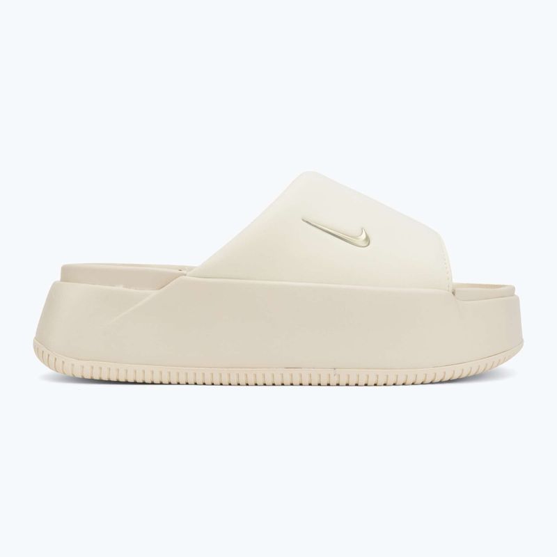 Ciabatte da donna Nike Calm Elevation coconut milk 2