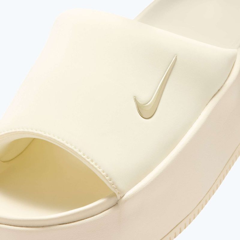 Ciabatte da donna Nike Calm Elevation coconut milk 8