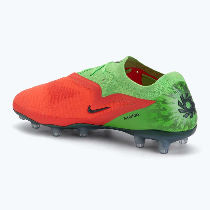 Scarpe da calcio da uomo Nike Phantom 6 Low Elite Erling Haaland AG hot punch/green strike/black 3