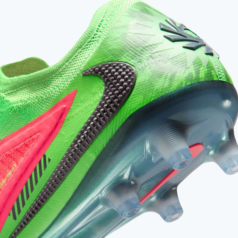 Scarpe da calcio da uomo Nike Phantom 6 Low Elite Erling Haaland AG hot punch/green strike/black 12