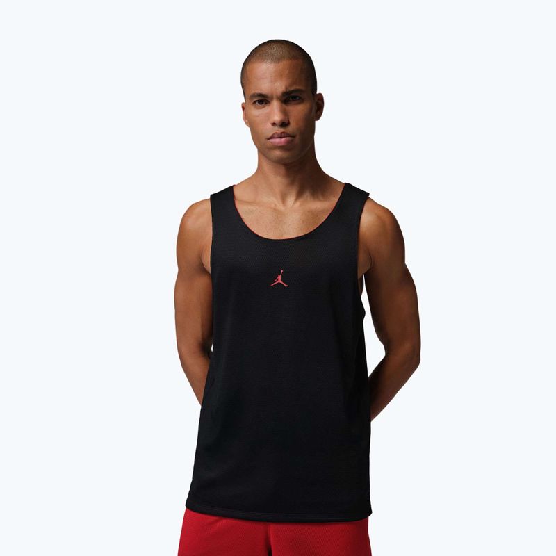 Maglietta da basket da uomo Jordan Sport Reversible gym red/black 4