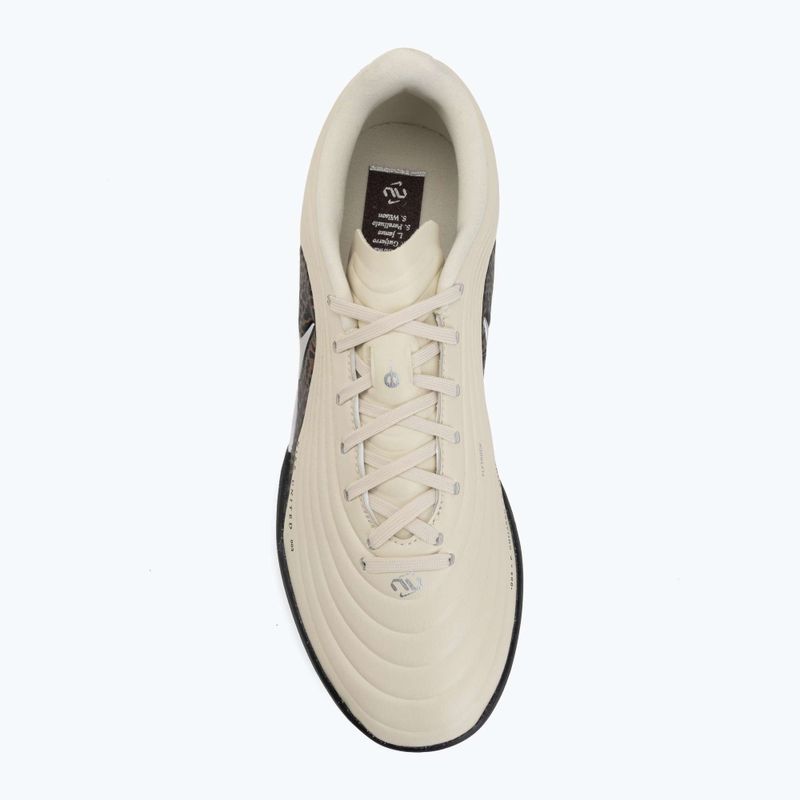 Scarpe da calcio da uomo Nike United Tiempo Maestro Academy TF fossil/burgundy crush/metallic silver 5