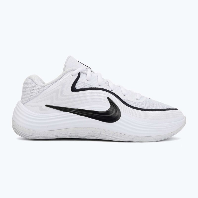Scarpe da basket da uomo Nike Precision 8 Low white/black/black 2