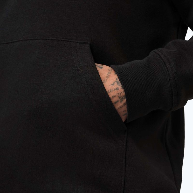 Felpa da uomo Jordan Pullover Hoodie black/gym red 6